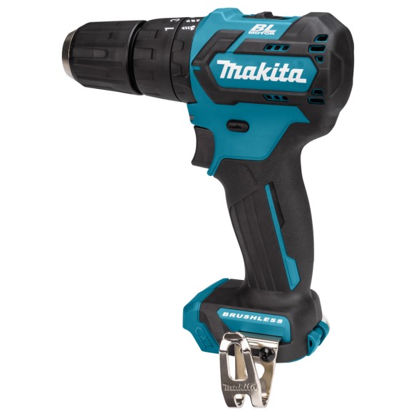 Perceuse combinée Makita HP332DZ - 12Vmax - Moteur sans balais - Lumière LED intégrée - Sans batterie ni chargeur ni Coffret