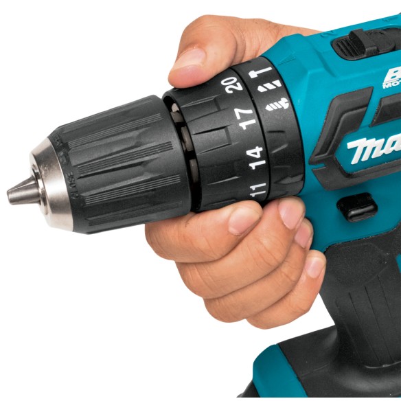 Perceuse combinée Makita HP332DZ - 12Vmax - Moteur sans balais - Lumière LED intégrée - Sans batterie ni chargeur ni Coffret