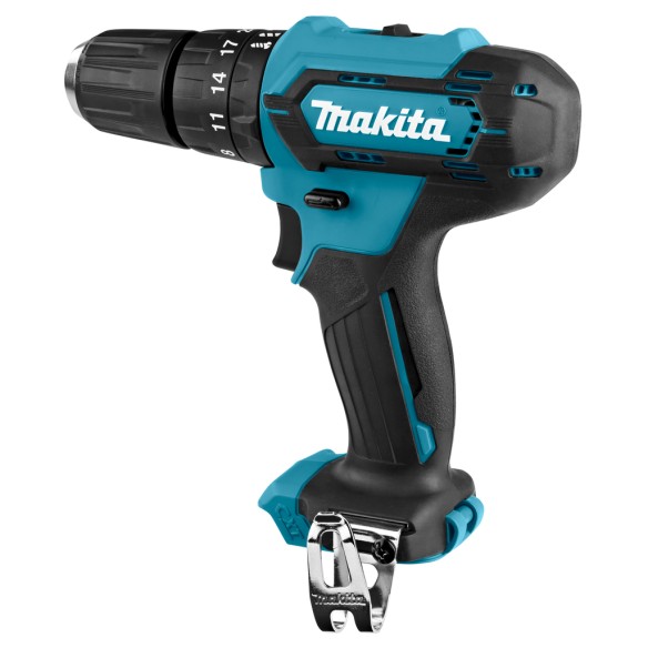 Perceuse combinée Makita HP333DZ - 12V, 30 Nm, moteur sans balais, lumière LED intégrée - Sans batterie ni chargeur ni Coffret