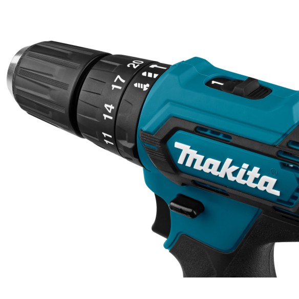 Perceuse combinée Makita HP333DZ - 12V, 30 Nm, moteur sans balais, lumière LED intégrée - Sans batterie ni chargeur ni Coffret