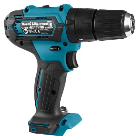 Perceuse combinée Makita HP333DZ - 12V, 30 Nm, moteur sans balais, lumière LED intégrée - Sans batterie ni chargeur ni Coffret