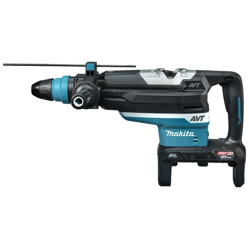 Marteau combiné Makita HR006G - 40Vmax X2, 21,4 J, SDS-MAX, technologie antivibrations - Sans batterie ni chargeur ni Coffret