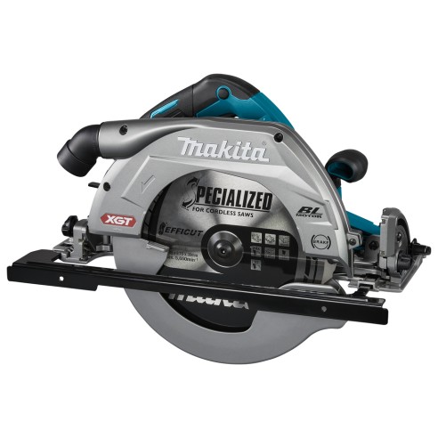 Scie circulaire à batterie Makita HS011GZ - 40Vmax, moteur sans balais, AWS et lumière LED - Sans batterie ni chargeur ni Coffre