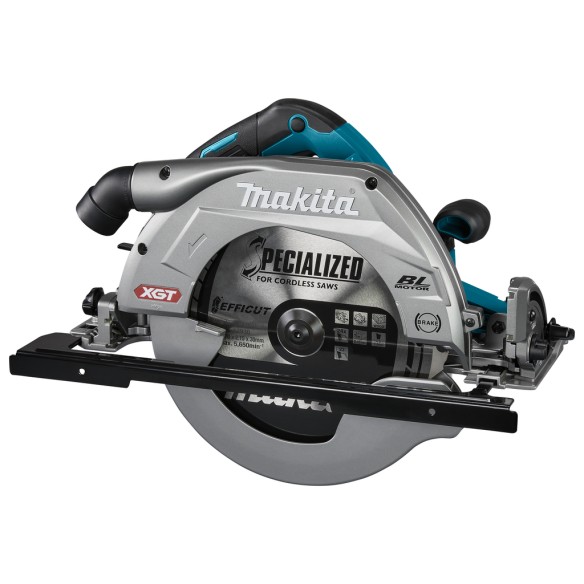 Scie circulaire à batterie Makita HS011GZ - 40Vmax, moteur sans balais, AWS et lumière LED - Sans batterie ni chargeur ni Coffre