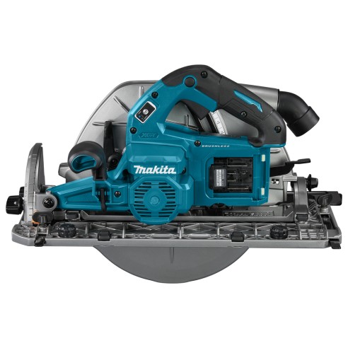 Scie circulaire à batterie Makita HS011GZ - 40Vmax, moteur sans balais, AWS et lumière LED - Sans batterie ni chargeur ni Coffre