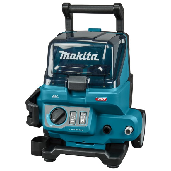 Nettoyeur haute pression à batterie Makita HW001GZ - 40Vmáx, 115 bar, Poignée télescopique, 420 l/h - Sans batterie ni chargeur