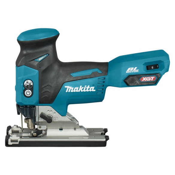 Scie sauteuse Makita JV001GZ 40Vmax - moteur sans balais, contrôle de vitesse variable - Sans batterie ni chargeur ni Coffret