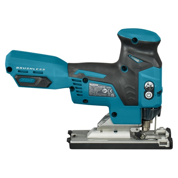 Scie sauteuse Makita JV001GZ 40Vmax - moteur sans balais, contrôle de vitesse variable - Sans batterie ni chargeur ni Coffret