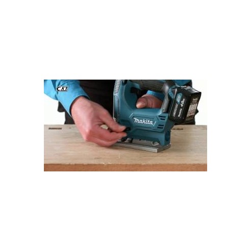 Scie sauteuse Makita JV101DZ 12V - Compacte et légère, changement de lame sans outils - Sans batterie ni chargeur ni Coffret