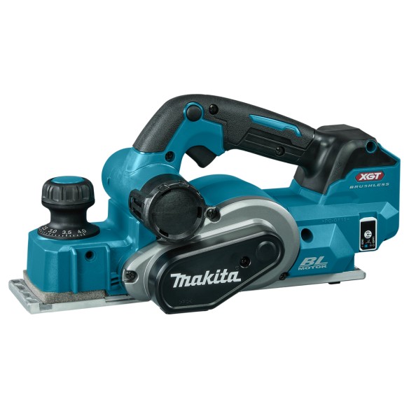 Rabot à batterie Makita KP001GZ - 40Vmax - 82 mm de large - Moteur sans balais - Sans batterie ni chargeur ni Coffret