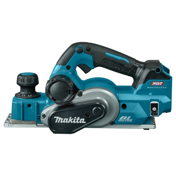 Rabot à batterie Makita KP001GZ - 40Vmax - 82 mm de large - Moteur sans balais - Sans batterie ni chargeur ni Coffret