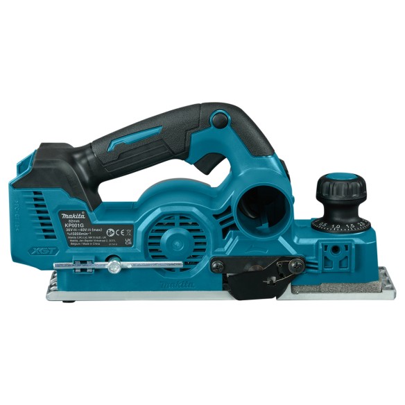 Rabot à batterie Makita KP001GZ - 40Vmax - 82 mm de large - Moteur sans balais - Sans batterie ni chargeur ni Coffret