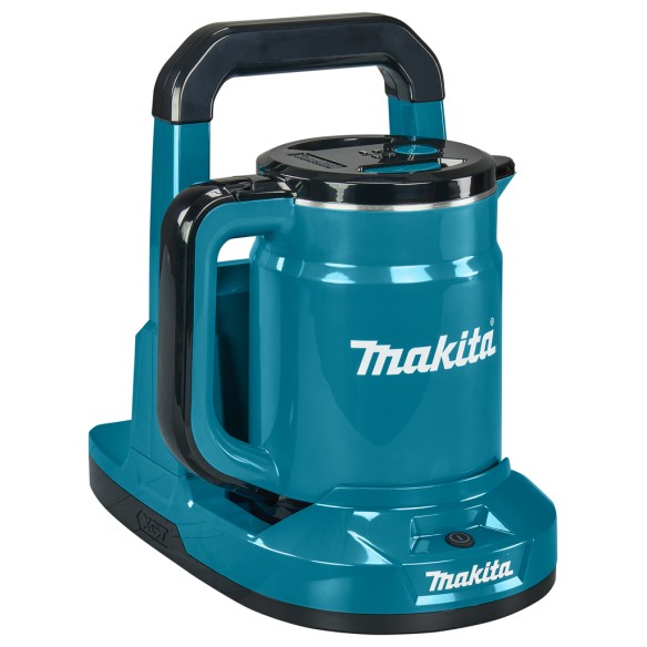 Bouilloire sans fil Makita KT001GZ - 40Vmax - Arrêt automatique et verrouillage anti-débordement - Sans batterie ni chargeur