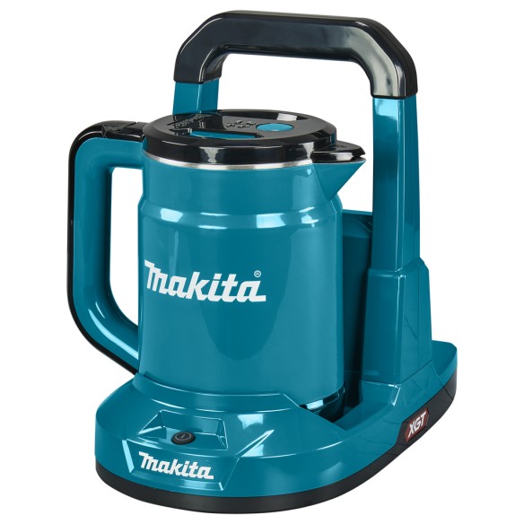 Bouilloire sans fil Makita KT001GZ - 40Vmax - Arrêt automatique et verrouillage anti-débordement - Sans batterie ni chargeur