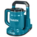 Bouilloire sans fil Makita KT001GZ - 40Vmax - Arrêt automatique et verrouillage anti-débordement - Sans batterie ni chargeur