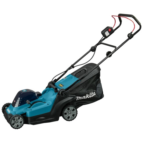 Tondeuse à gazon sans fil Makita LM003GZ - 40V, 38 cm, moteur sans balais, rangement vertical - Sans batterie ni chargeur