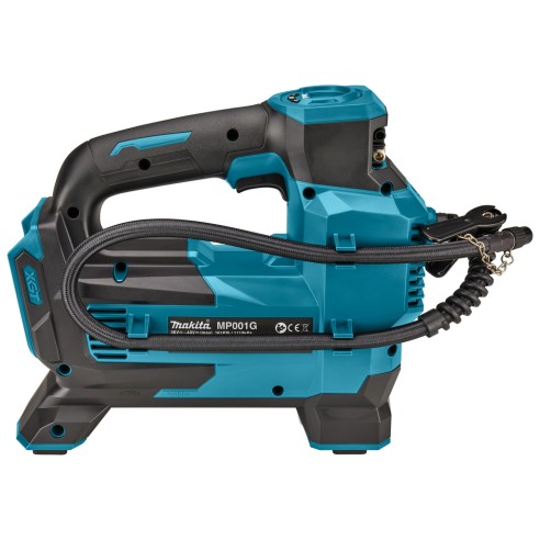 Gonfleur d'air Makita MP001GZ 40Vmax - 11,1 bar - Arrêt automatique et lumière LED - Sans batterie ni chargeur ni Coffret