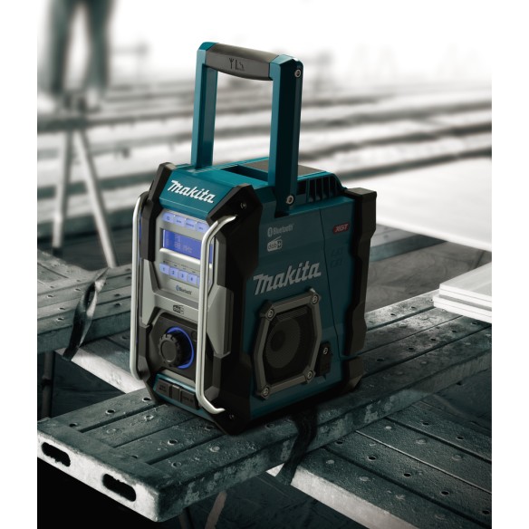 Radio de travail Makita MR004GZ - Bluetooth - DAB/DAB+ - Pour batteries XGT®, LXT®, CXT® - Sans batterie ni chargeur