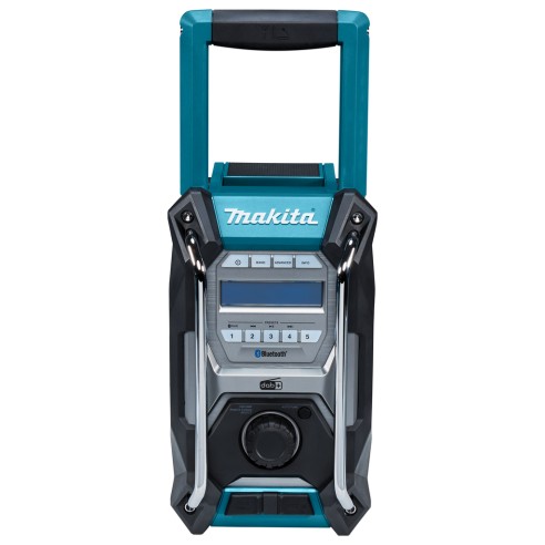Radio de travail Makita MR004GZ - Bluetooth - DAB/DAB+ - Pour batteries XGT®, LXT®, CXT® - Sans batterie ni chargeur