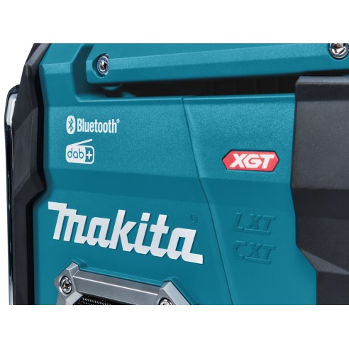 Radio de travail Makita MR004GZ - Bluetooth - DAB/DAB+ - Pour batteries XGT®, LXT®, CXT® - Sans batterie ni chargeur
