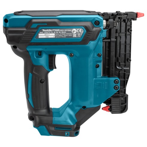 Cloueuse Makita PT354DZ 12Vmax - Longueur clou 15-35 mm - Lumière LED et réglage de profondeur - Sans batterie ni chargeur ni Co
