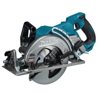 Scie circulaire Makita RS001GZ 40Vmax - 6400 rpm - Robuste et légère, idéale pour le bois - Sans batterie ni chargeur ni Coffret