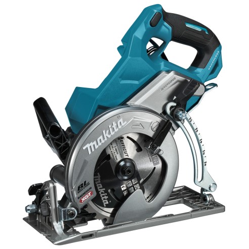 Scie circulaire Makita RS001GZ 40Vmax - 6400 rpm - Robuste et légère, idéale pour le bois - Sans batterie ni chargeur ni Coffret
