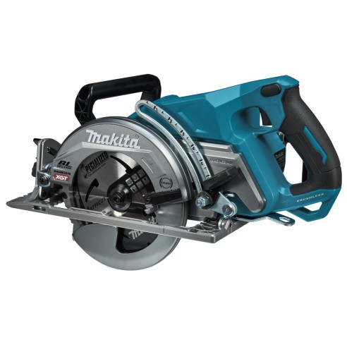 Scie circulaire Makita RS001GZ 40Vmax - 6400 rpm - Robuste et légère, idéale pour le bois - Sans batterie ni chargeur ni Coffret