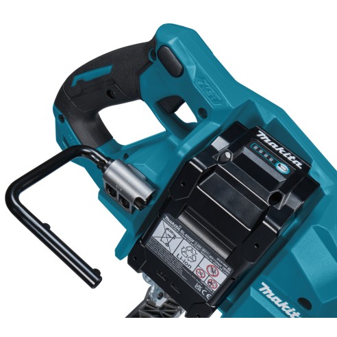 Scie circulaire Makita RS001GZ 40Vmax - 6400 rpm - Robuste et légère, idéale pour le bois - Sans batterie ni chargeur ni Coffret