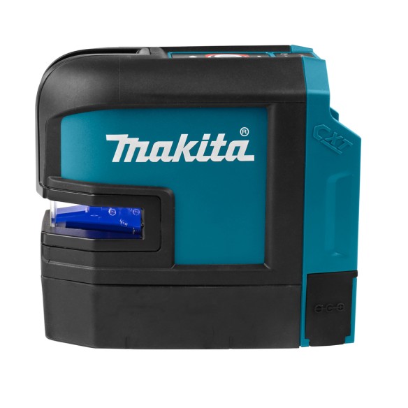 Niveau laser en croix Makita SK106DZ - 12Vmax, laser rouge, 25 m et autonomie de 40 h - Sans batterie ni chargeur ni Coffret