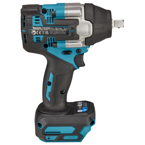 Clé à chocs Makita TW008GZ - 40Vmax, 730 Nm, 4 niveaux moteur sans balais - Sans batterie ni chargeur ni Coffret