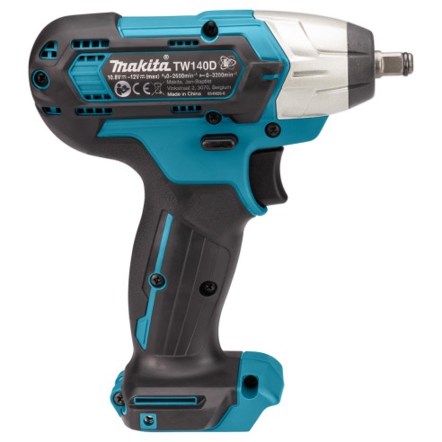 Clé à chocs Makita TW140DZ 12Vmax - 140 Nm - Idéal pour les espaces réduits. - Sans batterie ni chargeur ni Coffret