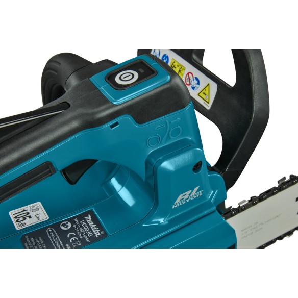 Scie à chaîne électrique Makita UC003GZ - 40Vmax, 30 cm, haute vitesse - Sans batterie ni chargeur ni Coffret