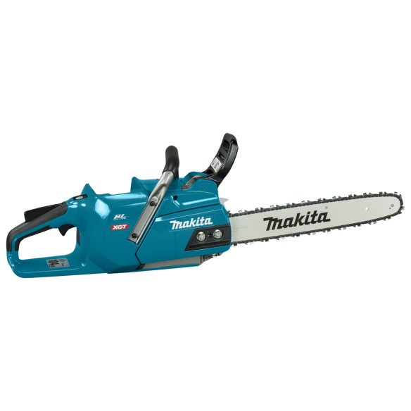 Scie à chaîne Makita UC012GZ XGT® 40Vmax - 40 cm, moteur sans balais, WetGuard IPX4 - Sans batterie ni chargeur ni Coffret