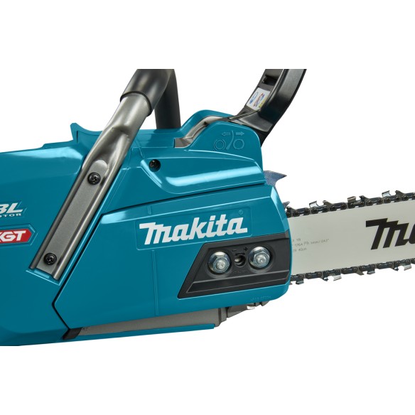 Scie à chaîne Makita UC012GZ XGT® 40Vmax - 40 cm, moteur sans balais, WetGuard IPX4 - Sans batterie ni chargeur ni Coffret