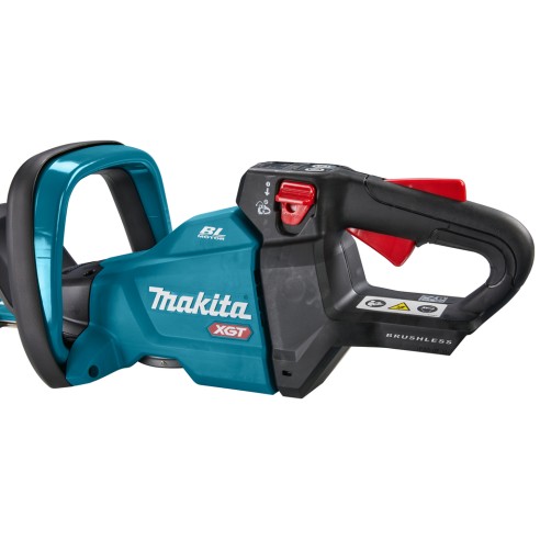 Taille-haies Makita UH005GZ 40Vmax - 3 vitesses, WetGuard, coupe jusqu'à 23,5 mm - Sans batterie ni chargeur ni Coffret
