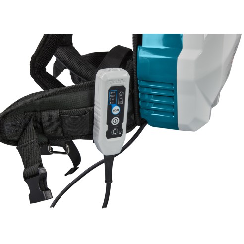 Aspirateur à dos Makita VC008GZ - 40Vmax, filtre HEPA, faible niveau de bruit - Sans batterie ni chargeur ni Coffret