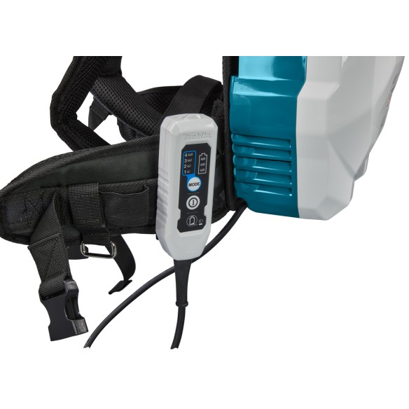 Aspirateur à dos Makita VC008GZ - 40Vmax, filtre HEPA, faible niveau de bruit - Sans batterie ni chargeur ni Coffret