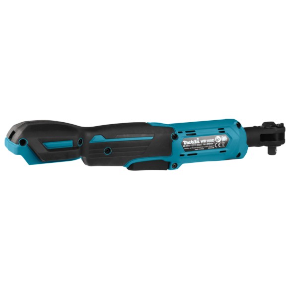 Clé à cliquet sans-fil Makita WR100DZ - 12V, 47,5 Nm, lumière LED, réversible - Sans batterie ni chargeur ni Coffret