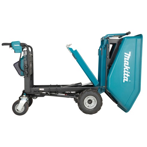 Brouette à batterie LXT Makita DCU602Z - 36V (18V x2) - 180 kg de charge, moteur sans balais - Sans batterie ni chargeur