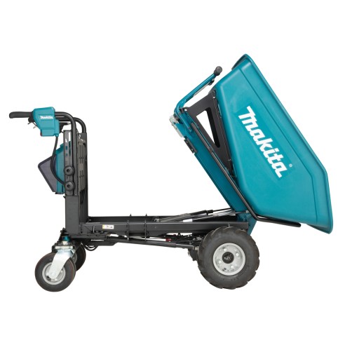 Brouette à batterie LXT Makita DCU602Z - 36V (18V x2) - 180 kg de charge, moteur sans balais - Sans batterie ni chargeur