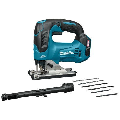 Scie sauteuse Makita JV002GZ 40V - Moteur sans balais - Changement sans outils - Sans batterie ni chargeur ni Coffret