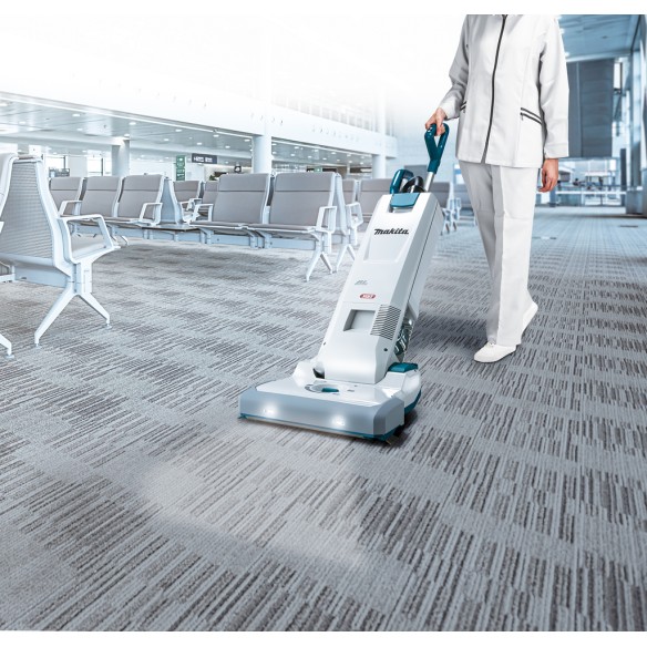 Aspirateur vertical Makita VC010GZ - 40Vmax - Filtre HEPA - 5 L capacité de poussière - Sans batterie ni chargeur