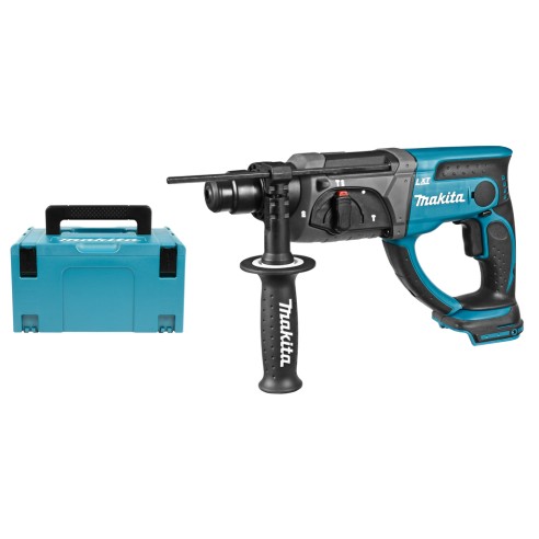 Marteau léger Makita DHR202ZJ 18V - SDS-PLUS, 20 mm, 2,0 J, 3 modes - Corps seul et Coffret Makpac (Sans batterie ni chargeur)