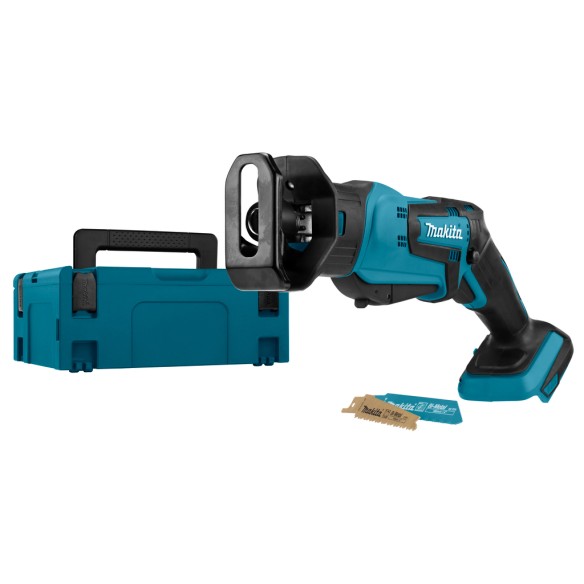 Scie sabre Makita DJR183Z - 18V, moteur sans balais, vitesse variable - Avec Coffret Makpac - Sans batterie ni chargeur