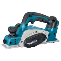 Rabot compact Makita DKP180ZJ - 18V, 82 mm, 14.000 minˉ¹ - Corps seul et Coffret Makpac (Sans batterie ni chargeur)
