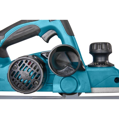 Rabot compact Makita DKP180ZJ - 18V, 82 mm, 14.000 minˉ¹ - Corps seul et Coffret Makpac (Sans batterie ni chargeur)