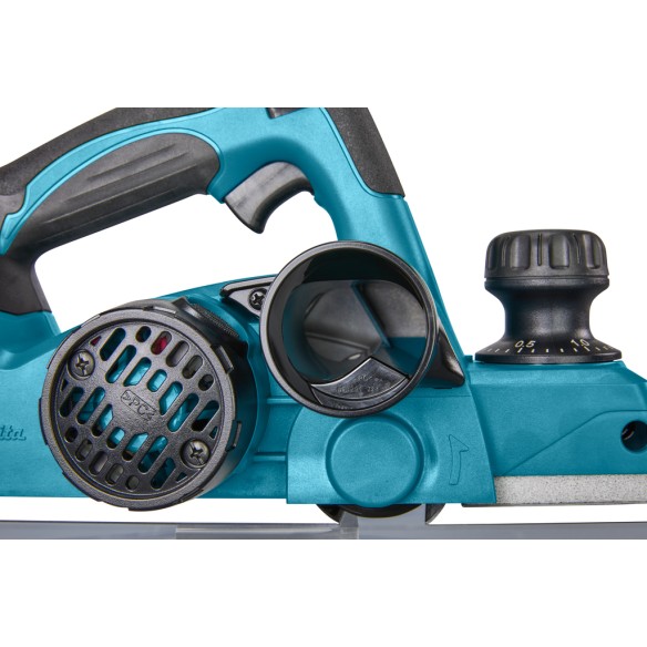 Rabot compact Makita DKP180ZJ - 18V, 82 mm, 14.000 minˉ¹ - Corps seul et Coffret Makpac (Sans batterie ni chargeur)
