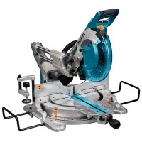 Scie à onglets sans-fil Makita DLS111ZU - 260 mm - 36V (18V x2) - moteur sans balais - Sans batterie ni chargeur ni Coffret