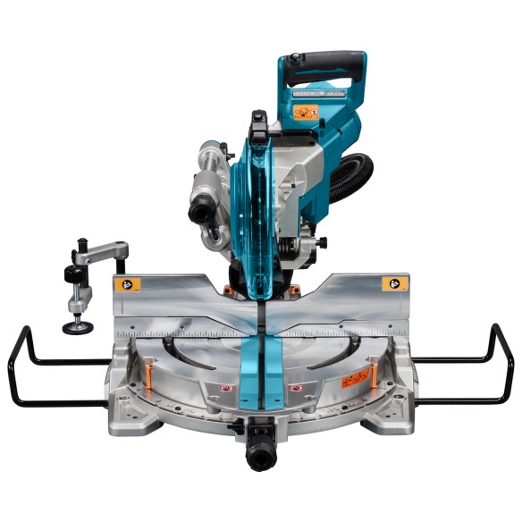 Scie à onglets sans-fil Makita DLS111ZU - 260 mm - 36V (18V x2) - moteur sans balais - Sans batterie ni chargeur ni Coffret